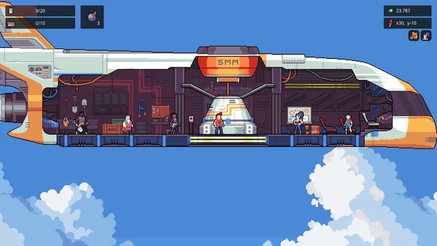 Скриншот 4 к игре Super Mining Mechs