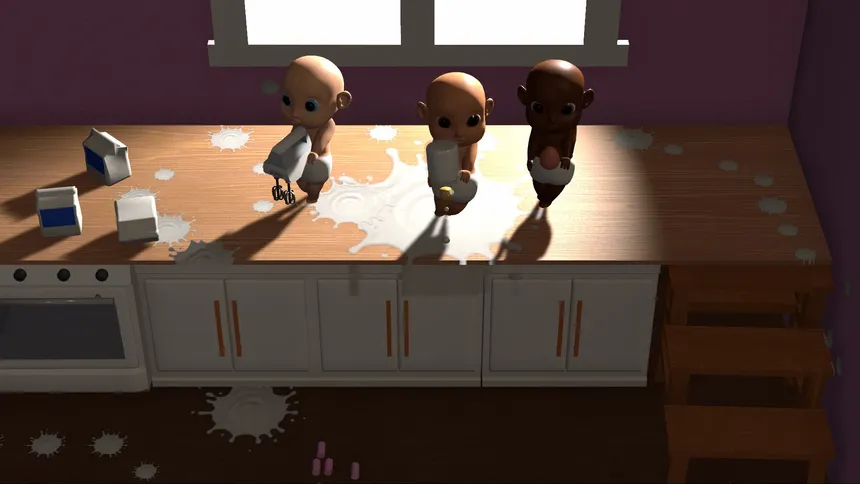 Скриншот 1 к игре Baby Formula: Tiny Hands, Big Tasks