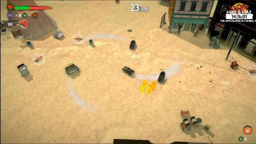 Скриншот 2 к игре MAD & MAX: The Best Survival game with Zombies and Dinosaurs