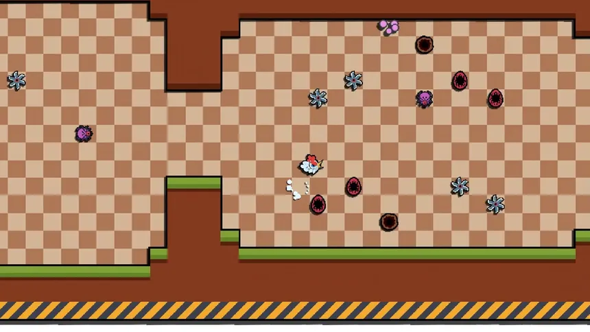 Скриншот 3 к игре Super Chicken Flaps Back and Forth