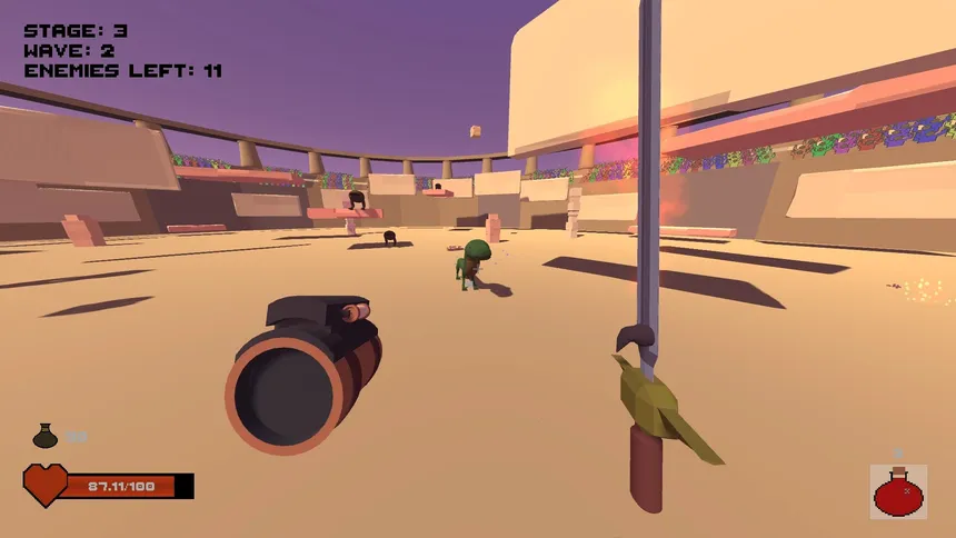 Скриншот 4 к игре Arena Warrior