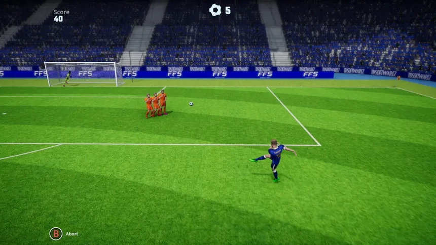 Скриншот 6 к игре FFS: Football Freekick Simulator