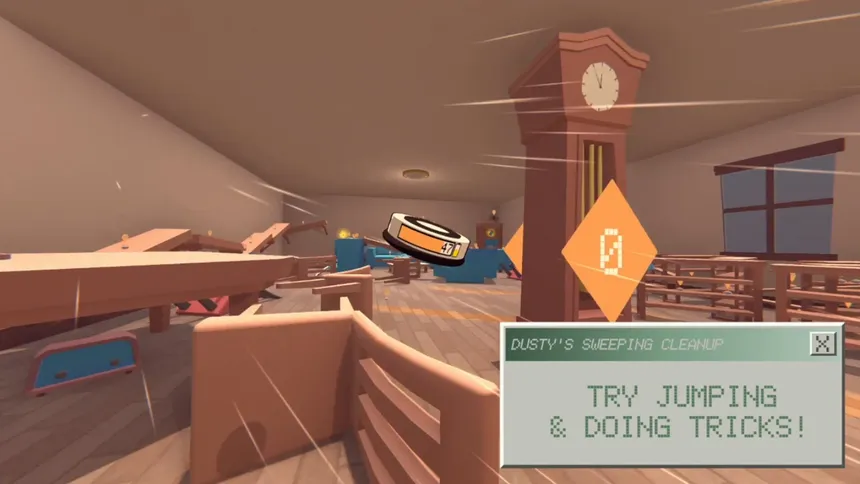 Скриншот 2 к игре Dusty's Sweeping Cleanup