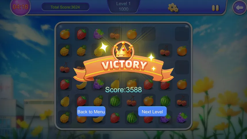 Скриншот 4 к игре Fruit: Chain Effect