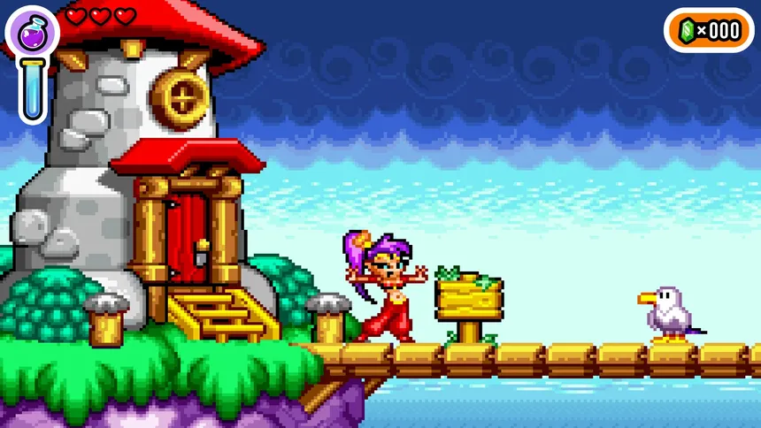 Скриншот 1 к игре Shantae Advance: Risky Revolution