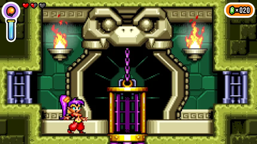 Скриншот 2 к игре Shantae Advance: Risky Revolution