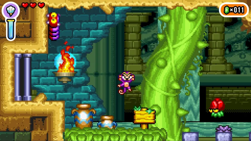 Скриншот 3 к игре Shantae Advance: Risky Revolution