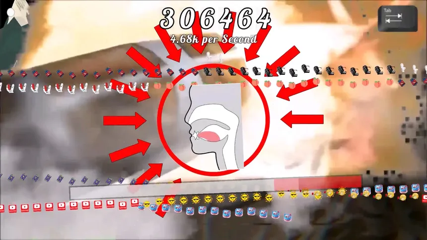 Скриншот 2 к игре Mewing Simulator 🤫🧏🏻‍♂️