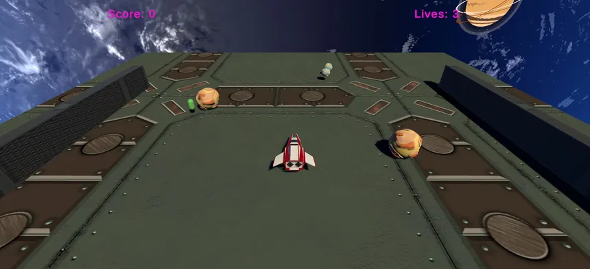 Скриншот 1 к игре Galactic Striker