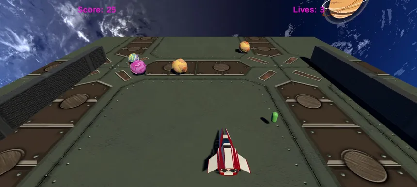 Скриншот 2 к игре Galactic Striker