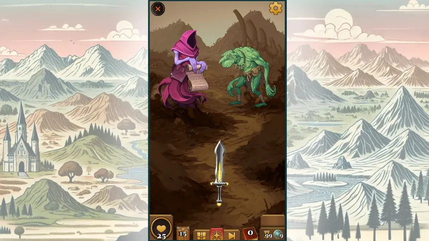 Скриншот 2 к игре Worldseekers - Deckbuilding RPG