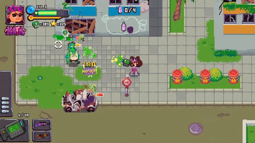 Скриншот 1 к игре Ghetto Zombies: Graffiti Squad