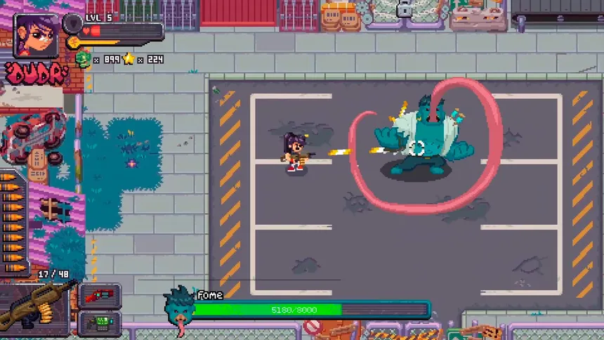 Скриншот 2 к игре Ghetto Zombies: Graffiti Squad