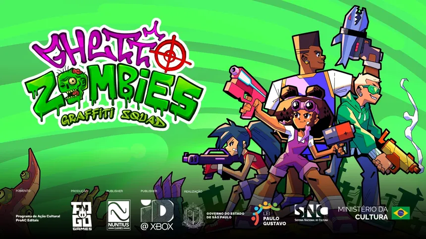 Скриншот 6 к игре Ghetto Zombies: Graffiti Squad