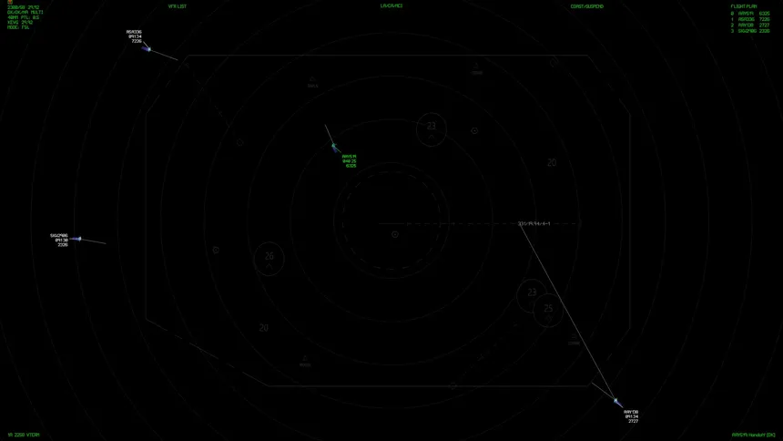 Скриншот 1 к игре vTERM ATC Simulator