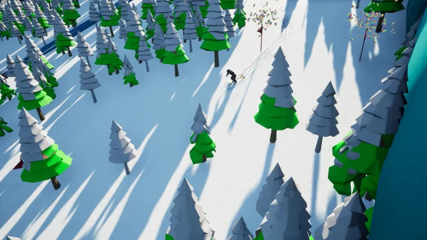 Скриншот 2 к игре Alpine, freeride journey