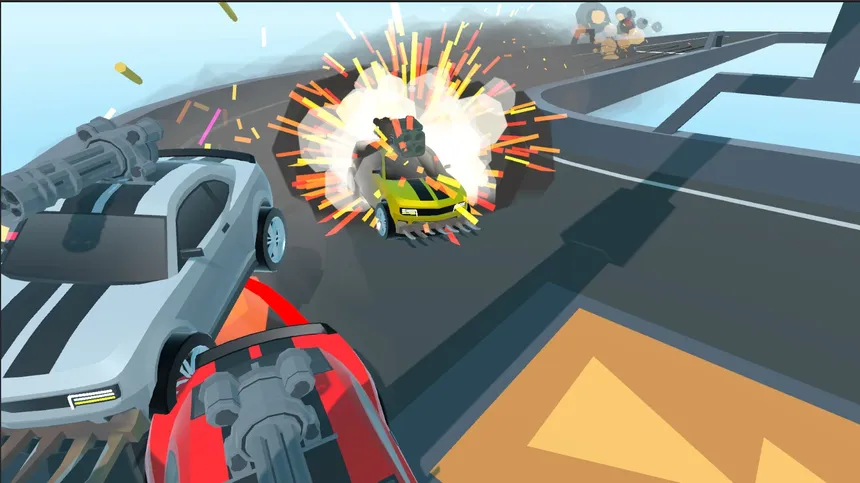 Скриншот 1 к игре [Gonochki] Cars, Guns and Metal!