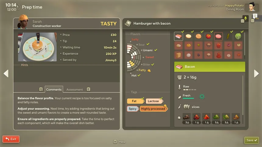 Скриншот 5 к игре Cooking Simulator 2: Prologue