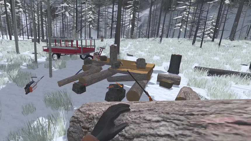 Скриншот 6 к игре Forest Construction VR