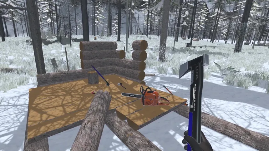 Скриншот 7 к игре Forest Construction VR