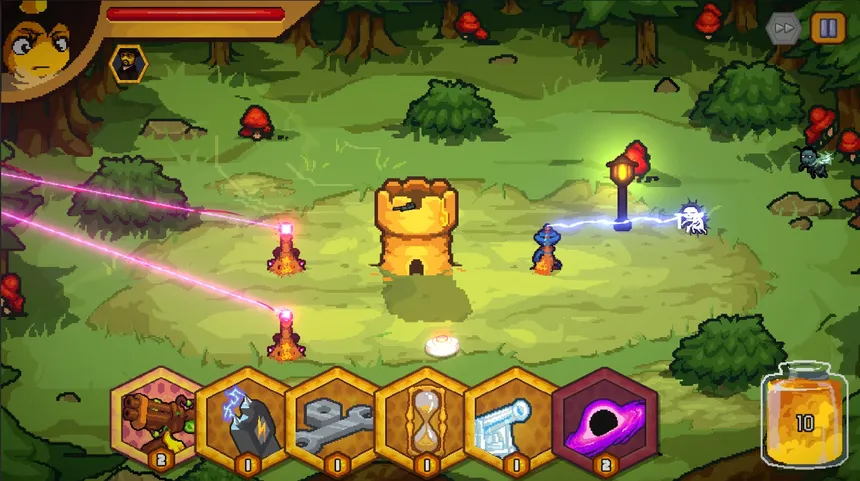 Скриншот 1 к игре Bees vs Zombees