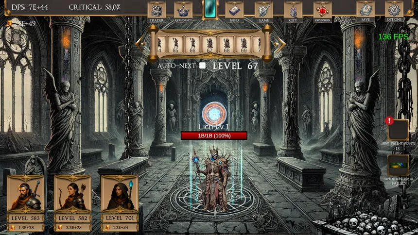 Скриншот 1 к игре Fantasy Clicker