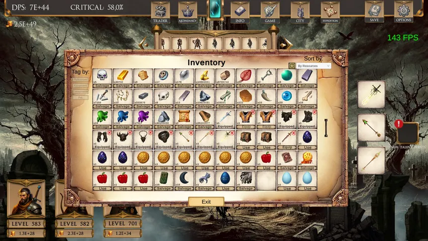 Скриншот 4 к игре Fantasy Clicker