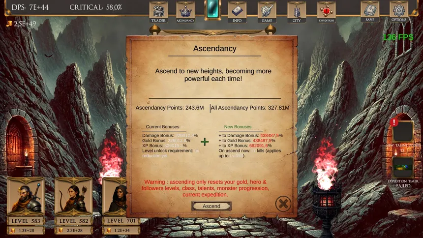 Скриншот 5 к игре Fantasy Clicker