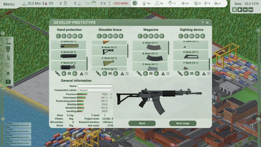 Скриншот 3 к игре Werner Waffenwerke: Arms Tycoon