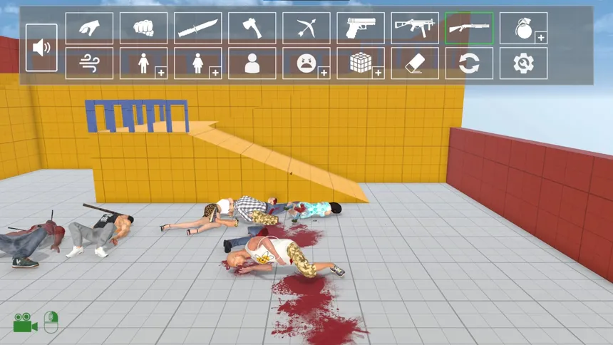 Скриншот 3 к игре Realistic Ragdoll Sandbox