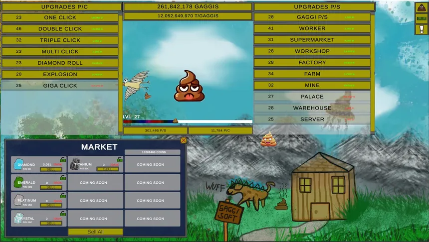 Скриншот 5 к игре Gaggi Clicker