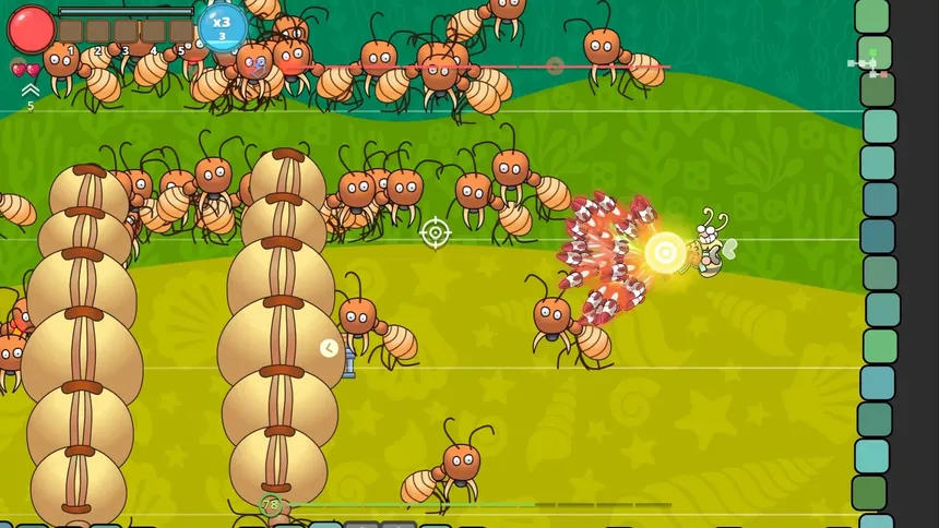 Скриншот 2 к игре Bee Hero: Bug Blaster
