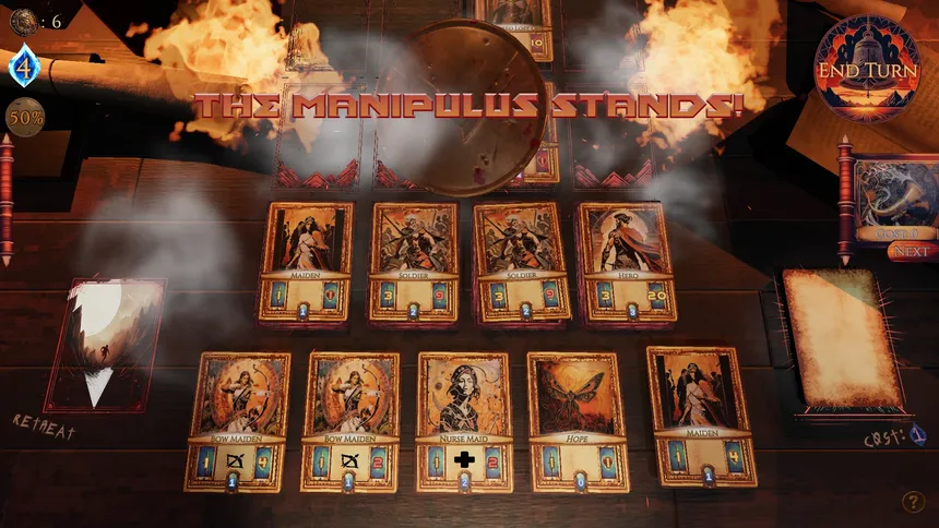 Скриншот 1 к игре Manipulus - A Deck Building Odyssey