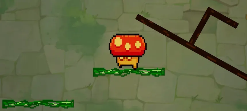 Скриншот 3 к игре MushroomJump/蘑菇跳跳