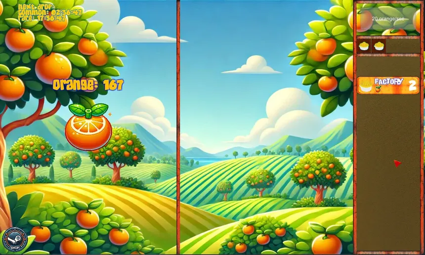 Скриншот 6 к игре Orange - The Annoying Clicker
