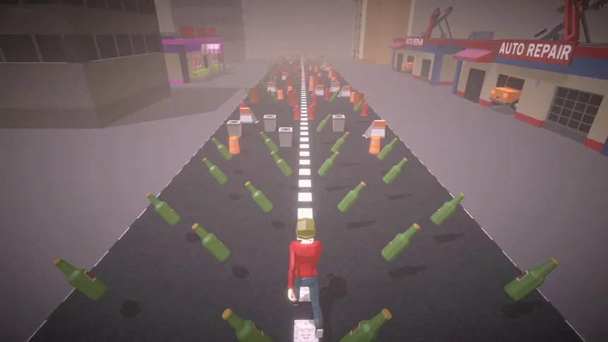 Скриншот 1 к игре Bottle Collector Run