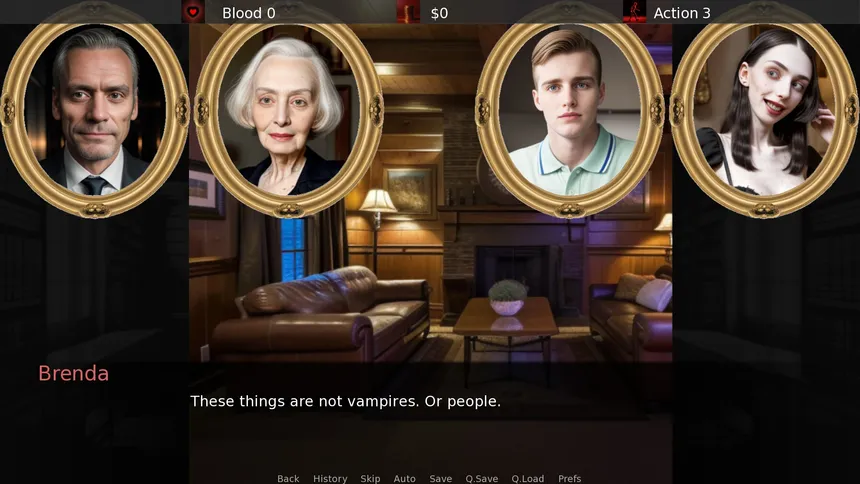 Скриншот 1 к игре Vampirii