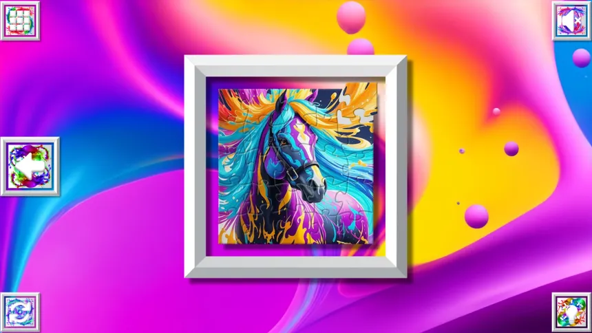 Скриншот 4 к игре Color Splash: Horses