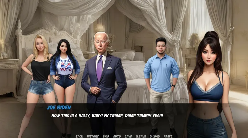 Скриншот 1 к игре Joe Biden Vs. Jeo Boden - Escape From MAGA Chapter 2