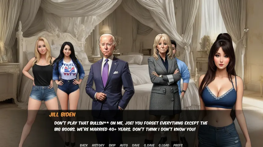 Скриншот 2 к игре Joe Biden Vs. Jeo Boden - Escape From MAGA Chapter 2