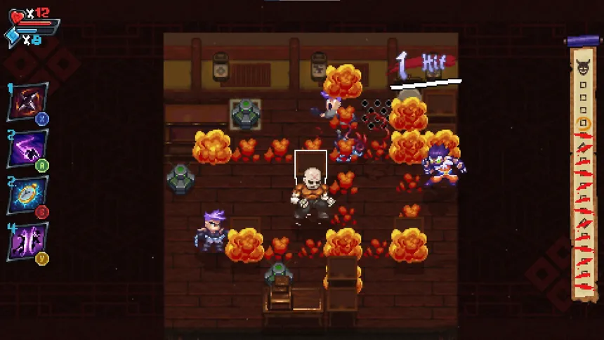 Скриншот 2 к игре Arashi Gaiden