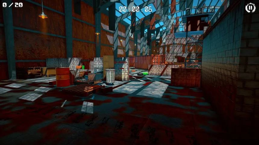 Скриншот 1 к игре 3D PUZZLE - Hangar