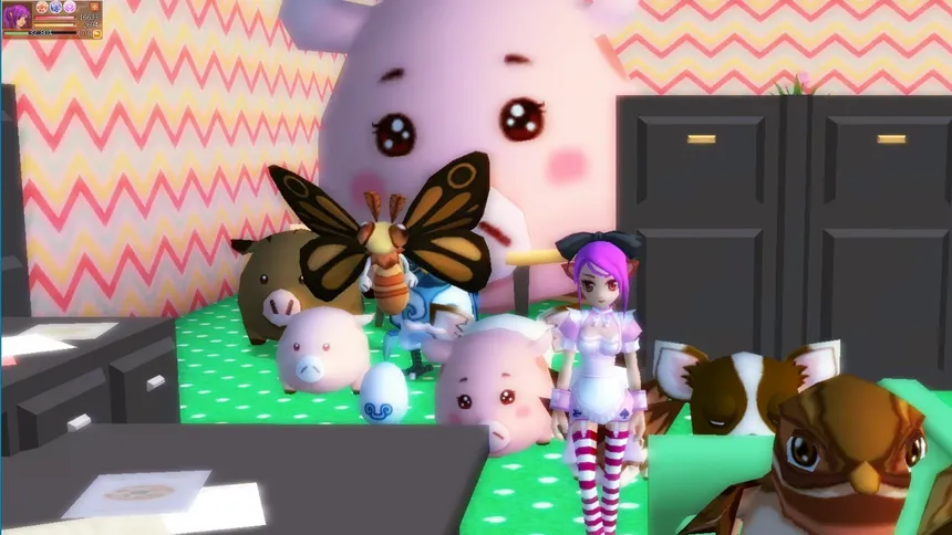 Скриншот 3 к игре 飛天歷險國際中文版(Dream Of Mirror Online)