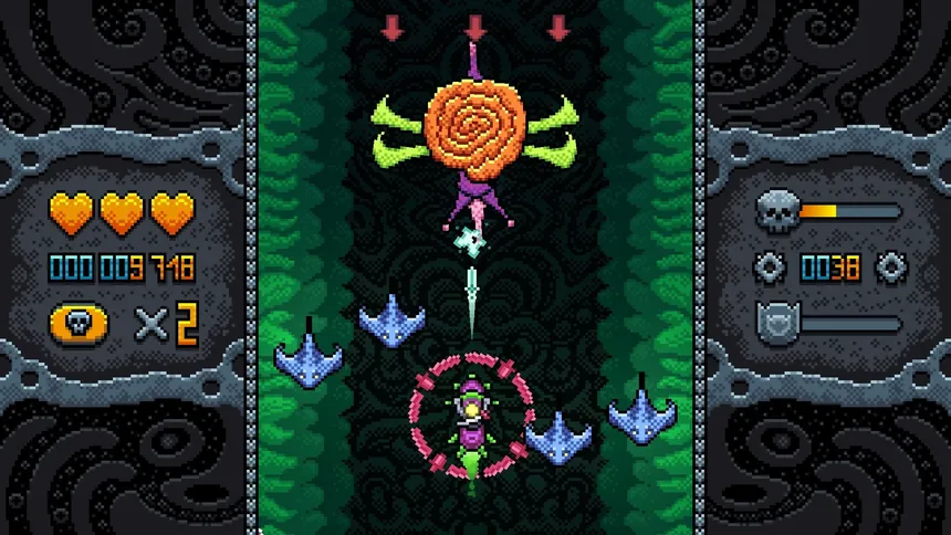 Скриншот 6 к игре Tiny Pixels Vol. 1 - Ninpo Blast