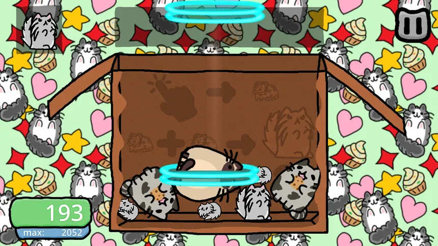 Скриншот 4 к игре Pushika - Cat Suika Game