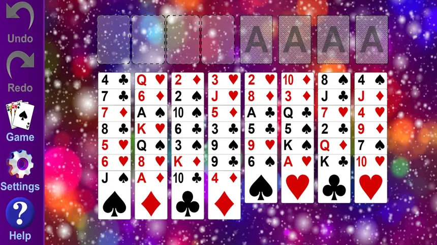 Скриншот 4 к игре FreeCell Solitaire Classic Card Game