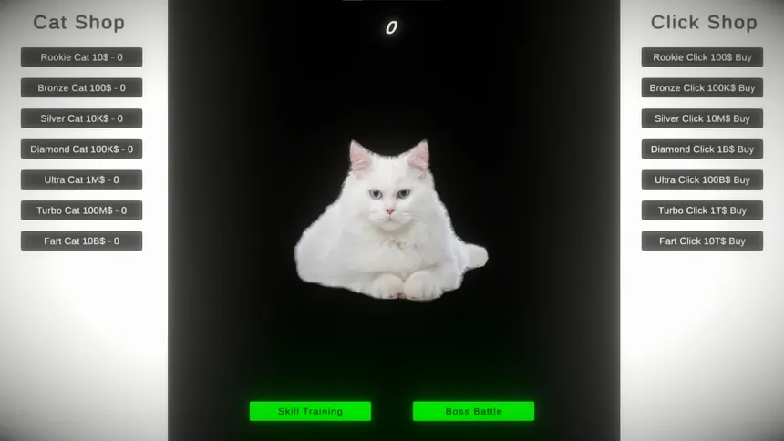 Скриншот 1 к игре Cat Clicker