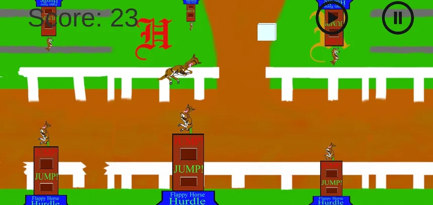 Скриншот 1 к игре Flappy Horse