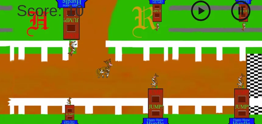 Скриншот 2 к игре Flappy Horse