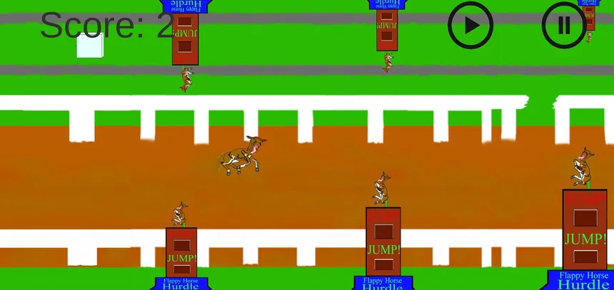 Скриншот 3 к игре Flappy Horse